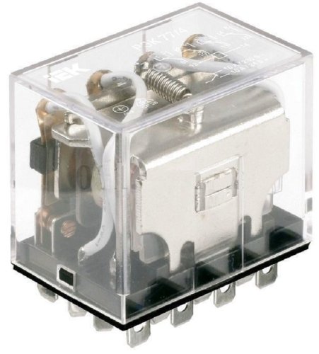 Реле промежуточное IEK ONI РЭК77/4(LY4) 10А 24В AC картинка